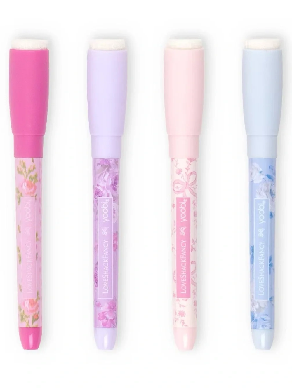 LoveShackFancy Dry Erase Markers - Pink, Lavender, light pink, Light Blue